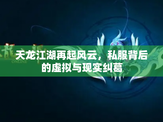 天龙江湖再起风云，私服背后的虚拟与现实纠葛