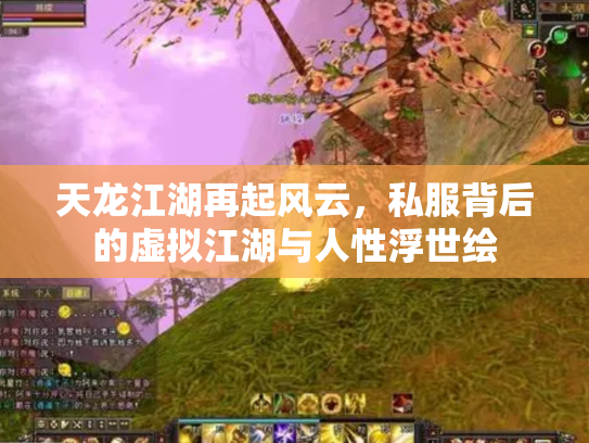 天龙江湖再起风云，私服背后的虚拟江湖与人性浮世绘