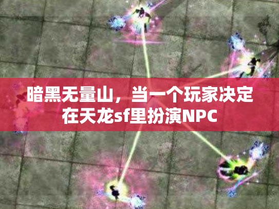 暗黑无量山，当一个玩家决定在天龙sf里扮演NPC