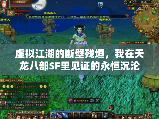 虚拟江湖的断壁残垣，我在天龙八部SF里见证的永恒沉沦