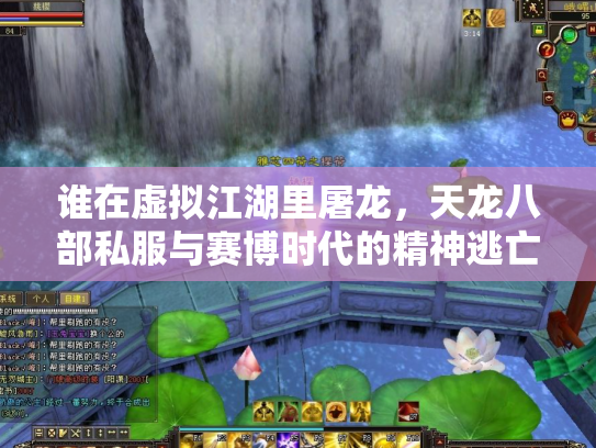 谁在虚拟江湖里屠龙，天龙八部私服与赛博时代的精神逃亡