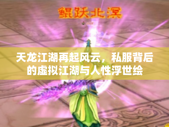 天龙江湖再起风云，私服背后的虚拟江湖与人性浮世绘