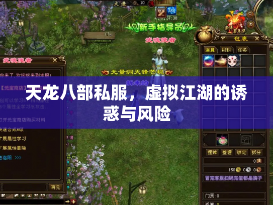 天龙八部私服，虚拟江湖的诱惑与风险