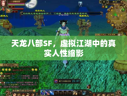 天龙八部SF，虚拟江湖中的真实人性缩影