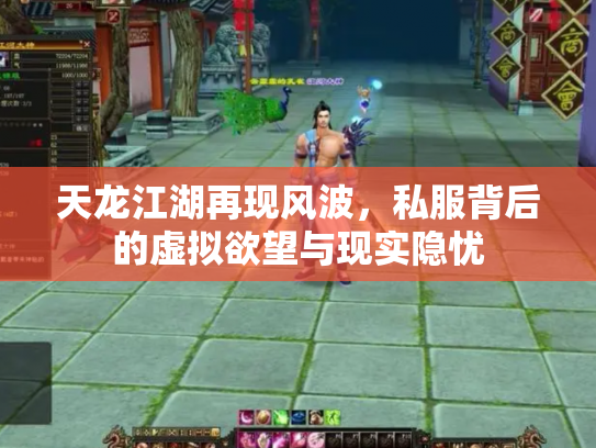 天龙江湖再现风波，私服背后的虚拟欲望与现实隐忧