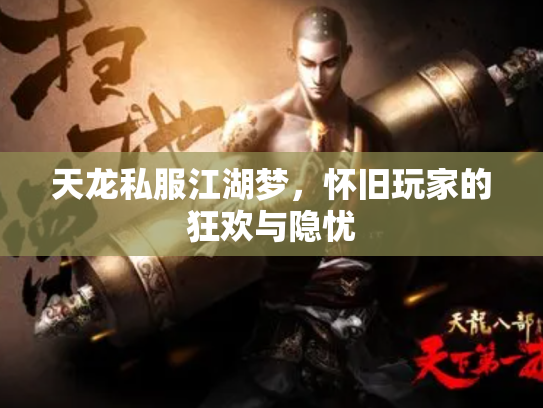 天龙私服江湖梦，怀旧玩家的狂欢与隐忧