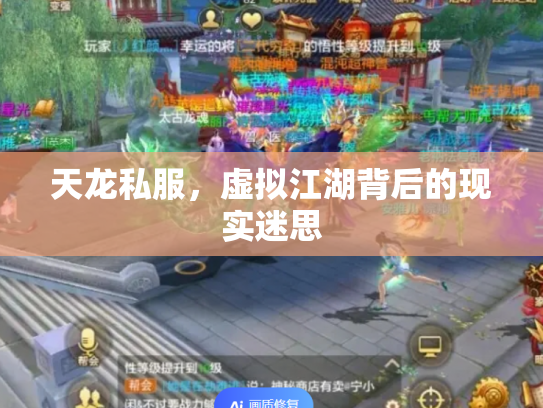 天龙私服，虚拟江湖背后的现实迷思