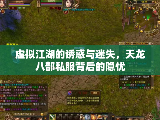 虚拟江湖的诱惑与迷失，天龙八部私服背后的隐忧
