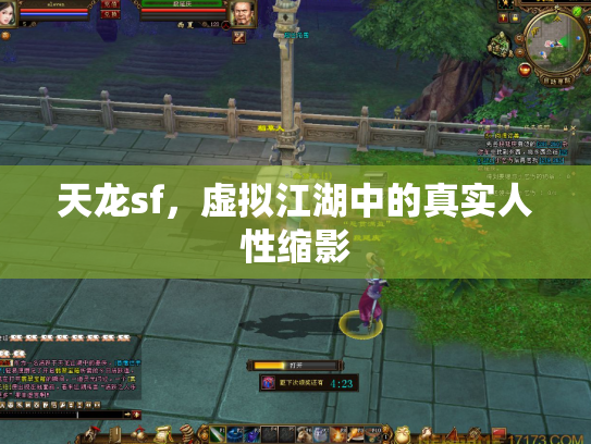 天龙sf，虚拟江湖中的真实人性缩影