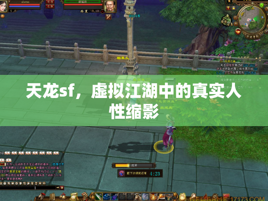天龙sf，虚拟江湖中的真实人性缩影