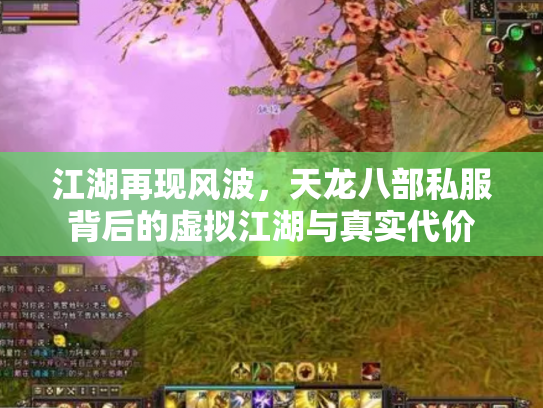 江湖再现风波，天龙八部私服背后的虚拟江湖与真实代价