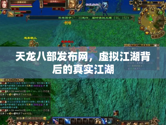 天龙八部发布网，虚拟江湖背后的真实江湖