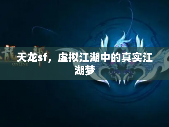 天龙sf，虚拟江湖中的真实江湖梦