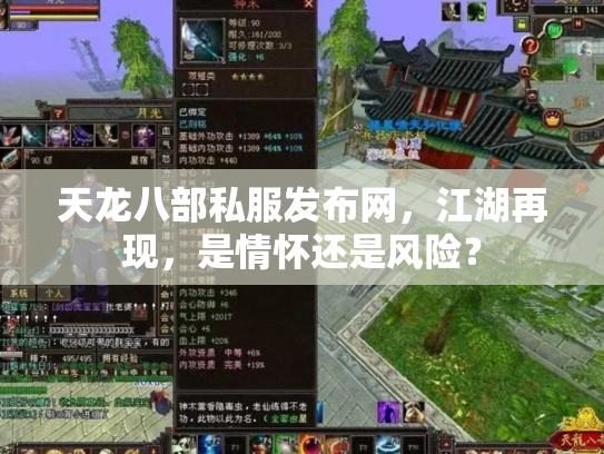 天龙八部私服发布网，江湖再现，是情怀还是风险？