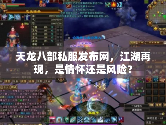 天龙八部私服发布网，江湖再现，是情怀还是风险？