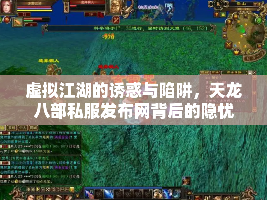 虚拟江湖的诱惑与陷阱，天龙八部私服发布网背后的隐忧