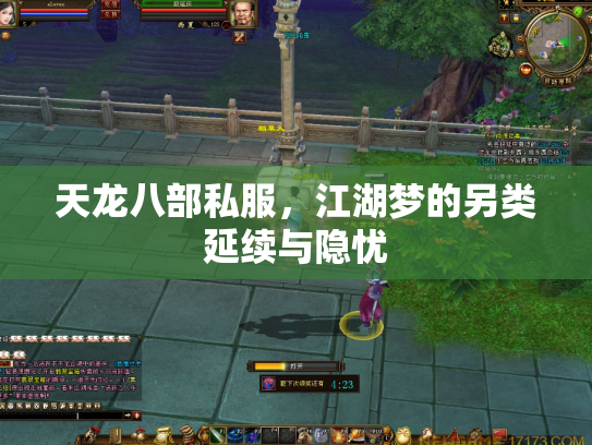 天龙八部私服，江湖梦的另类延续与隐忧