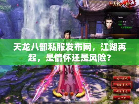 天龙八部私服发布网，江湖再起，是情怀还是风险？