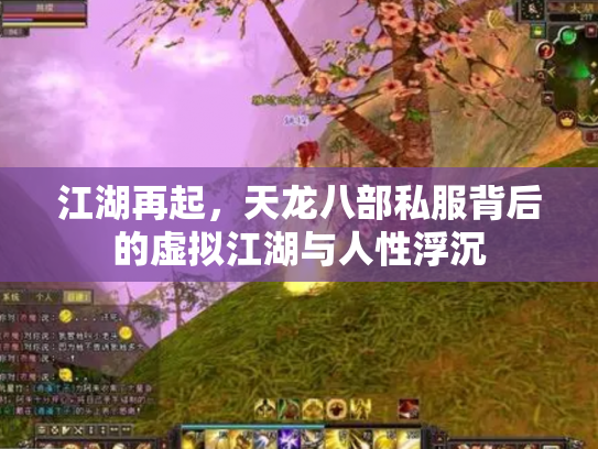 江湖再起，天龙八部私服背后的虚拟江湖与人性浮沉