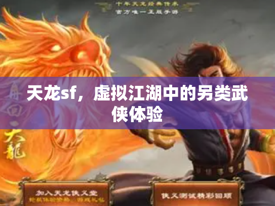 天龙sf，虚拟江湖中的另类武侠体验