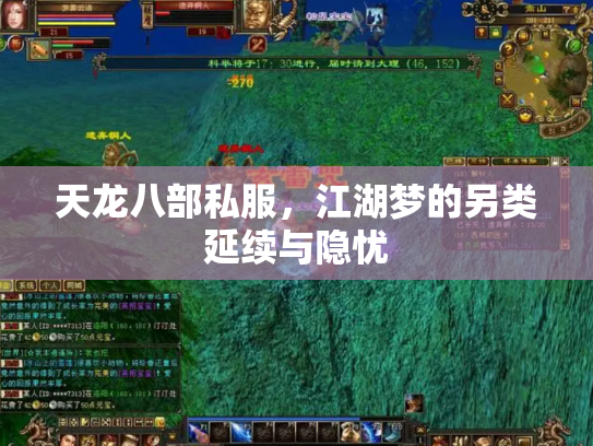 天龙八部私服，江湖梦的另类延续与隐忧