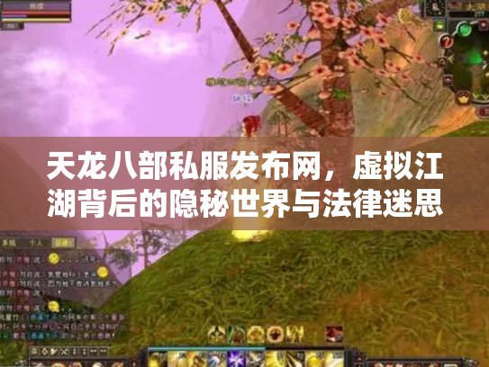 天龙八部私服发布网，虚拟江湖背后的隐秘世界与法律迷思