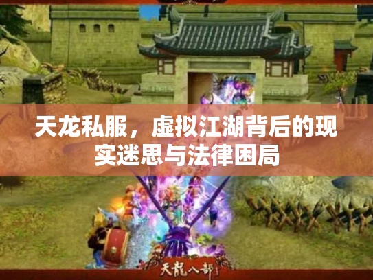天龙私服，虚拟江湖背后的现实迷思与法律困局