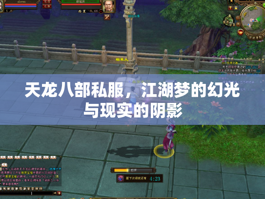 天龙八部私服，江湖梦的幻光与现实的阴影