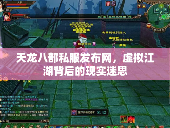 天龙八部私服发布网，虚拟江湖背后的现实迷思