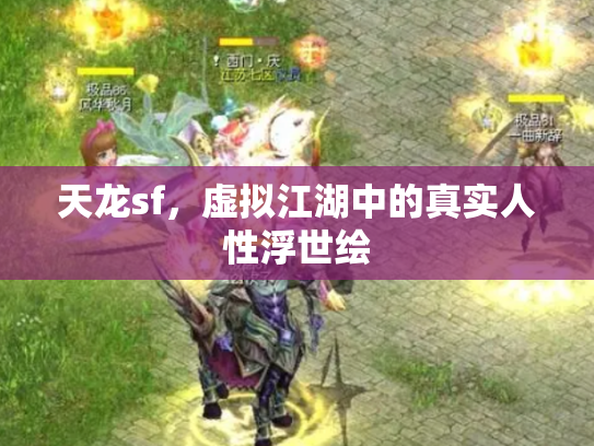 天龙sf，虚拟江湖中的真实人性浮世绘