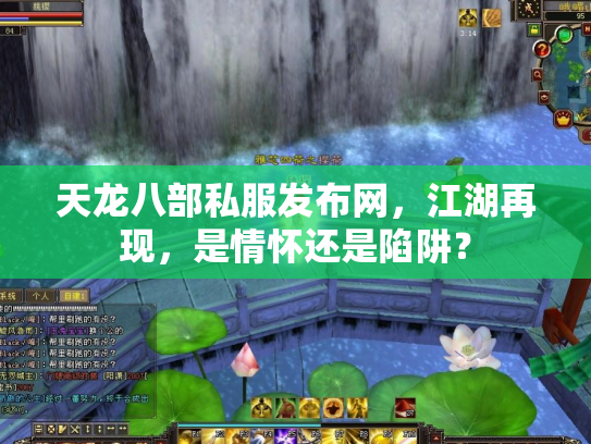 天龙八部私服发布网，江湖再现，是情怀还是陷阱？