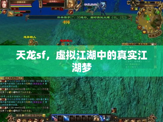 天龙sf，虚拟江湖中的真实江湖梦