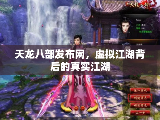 天龙八部发布网，虚拟江湖背后的真实江湖
