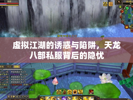 虚拟江湖的诱惑与陷阱，天龙八部私服背后的隐忧