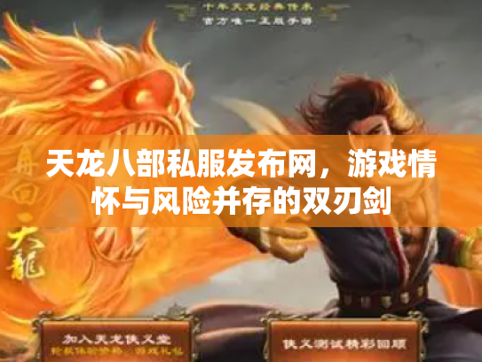 天龙八部私服发布网，游戏情怀与风险并存的双刃剑