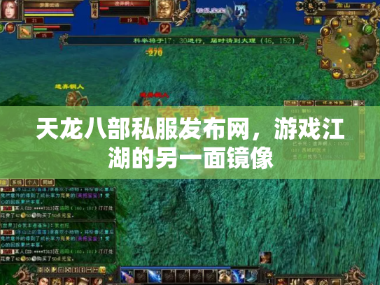 天龙八部私服发布网，游戏江湖的另一面镜像