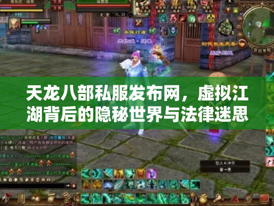 天龙八部私服发布网，虚拟江湖背后的隐秘世界与法律迷思