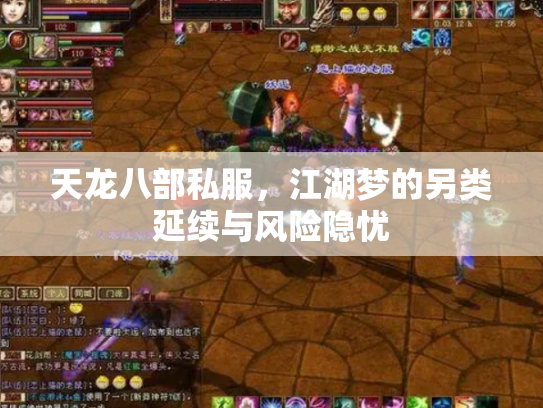 天龙八部私服，江湖梦的另类延续与风险隐忧