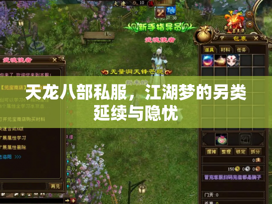 天龙八部私服，江湖梦的另类延续与隐忧