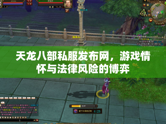 天龙八部私服发布网，游戏情怀与法律风险的博弈