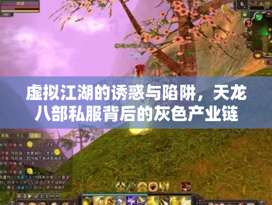 虚拟江湖的诱惑与陷阱，天龙八部私服背后的灰色产业链