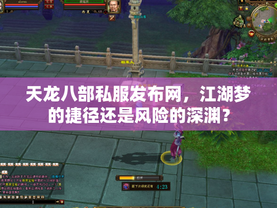 天龙八部私服发布网，江湖梦的捷径还是风险的深渊？