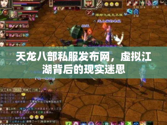 天龙八部私服发布网，虚拟江湖背后的现实迷思
