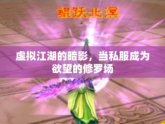 虚拟江湖的暗影，当私服成为欲望的修罗场