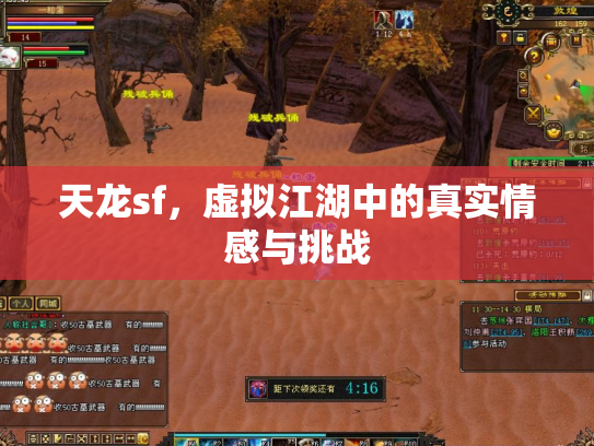 天龙sf，虚拟江湖中的真实情感与挑战