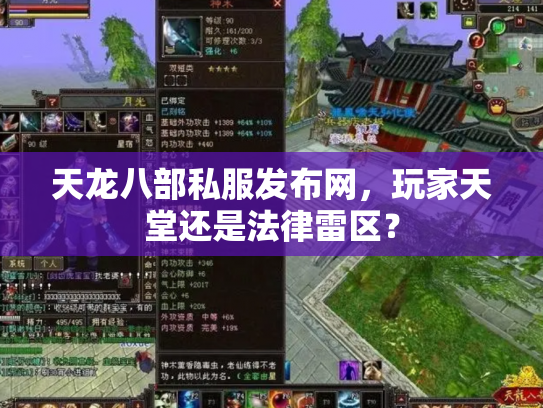 天龙八部私服发布网，玩家天堂还是法律雷区？
