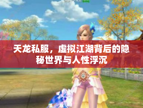 天龙私服，虚拟江湖背后的隐秘世界与人性浮沉