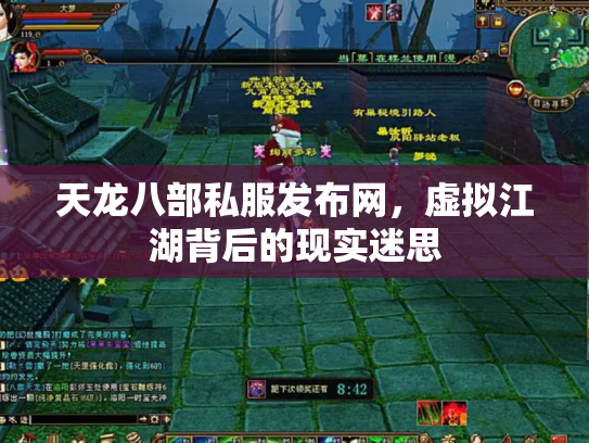 天龙八部私服发布网，虚拟江湖背后的现实迷思