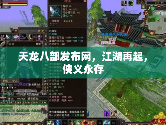 天龙八部发布网，江湖再起，侠义永存