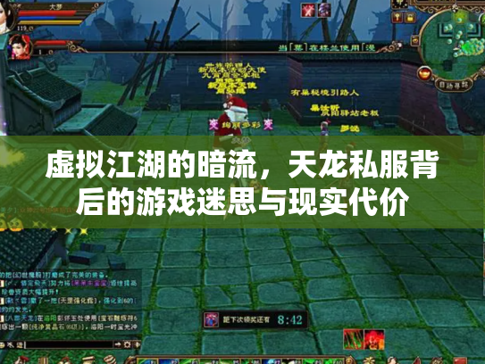 虚拟江湖的暗流，天龙私服背后的游戏迷思与现实代价